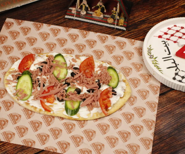 Labanah And Martadella With Vegetables